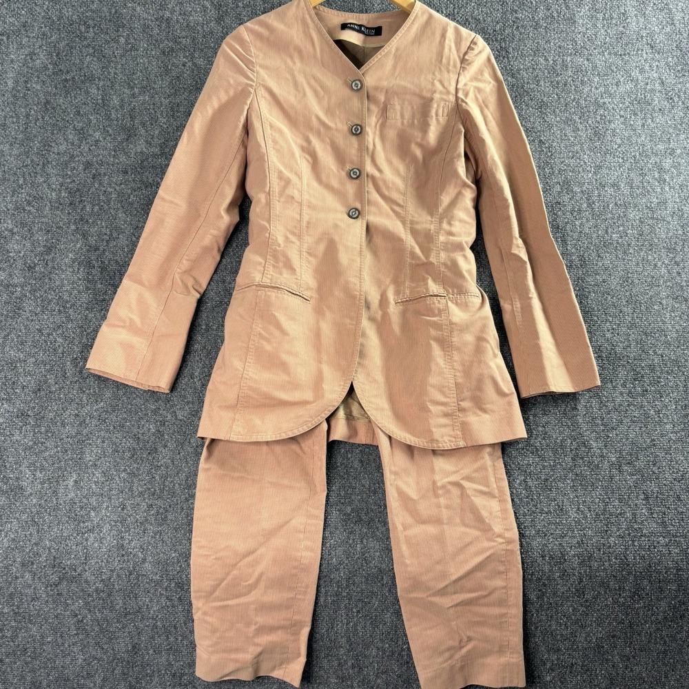 Anne Klein Women's Pant Suit S  Two-Piece Set Preppy Workwear